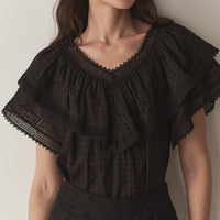 COSENZA TOP -- BLACK