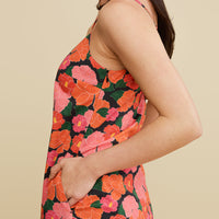 Lani Jumpsuit in Ruby