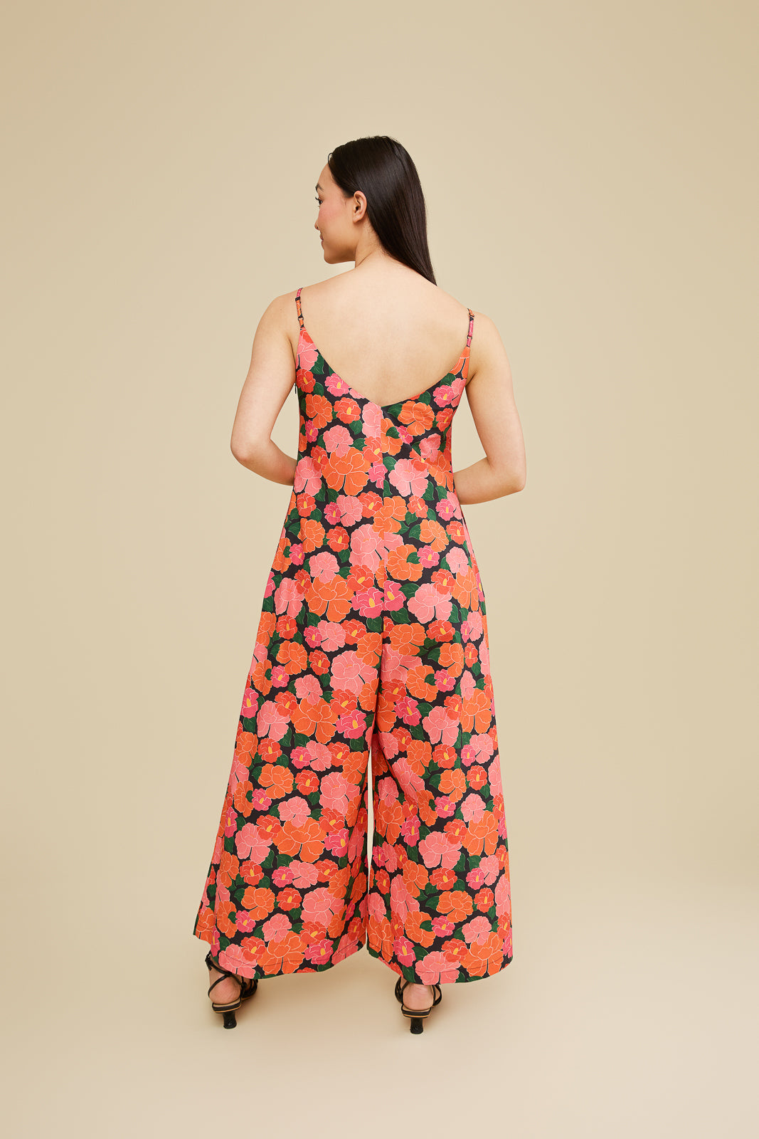 Lani Jumpsuit in Ruby