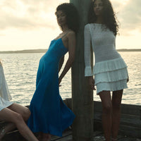 AMELINA DRESS -- IVORY