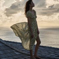 ASHLYNN DRESS -- CITRON ROSIER FLORAL