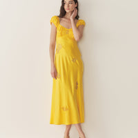 GWENDOLYN DRESS -- DAYLILY