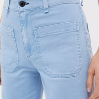 Washed Blue Sailor Pant